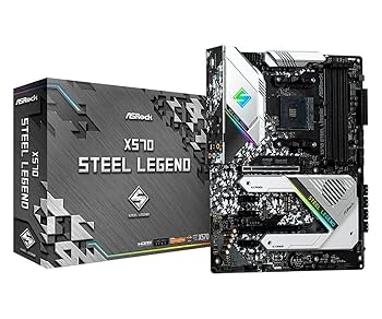 【中古】Ryzen5 5500 x570 steel legend 16GB 他 Amazon | ASRock マザーボード X570 Steel Legend AMD Ryzen